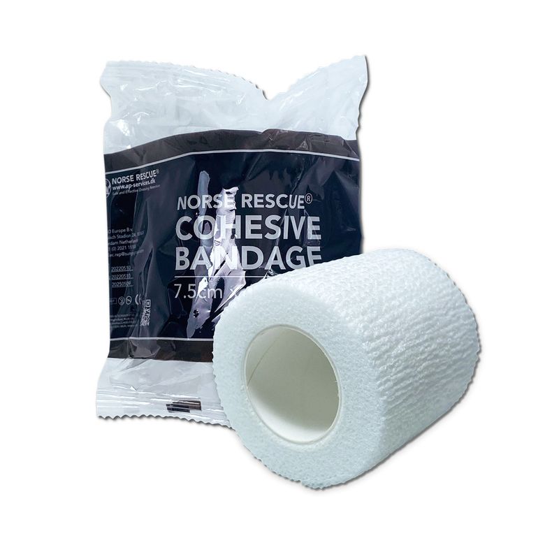NORSE RESCUE Cohesive selvklebende Bandasje