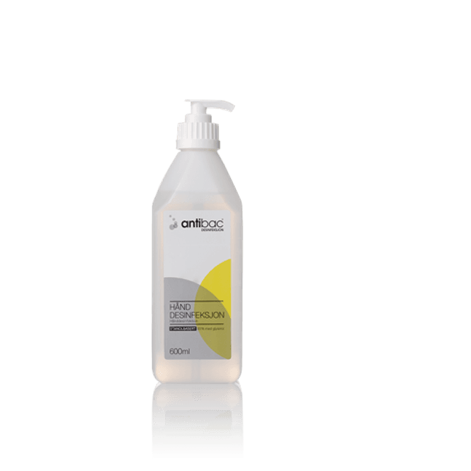 Hovedbilde Hånddesinfeksjon Antibac 600ml 85% m/pumpe