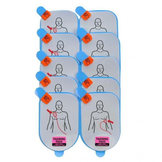 Hovedbilde Lifeline AED elektroder til trening u/kabel 5 pk