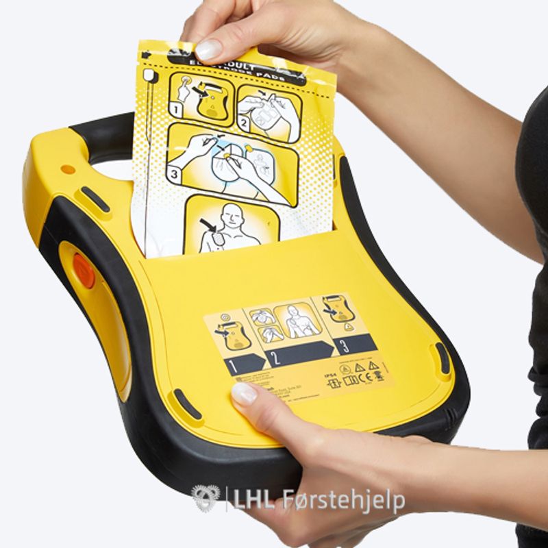 Lifeline AED Hjertestarter - Norsk, med 7 års batteri