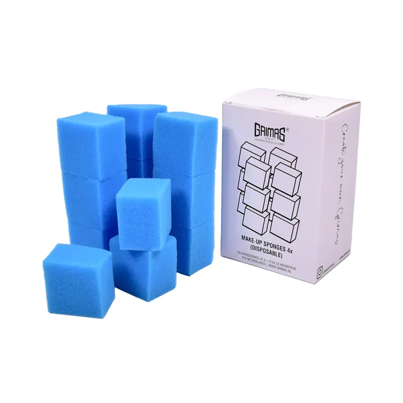 4x Sminke svamp