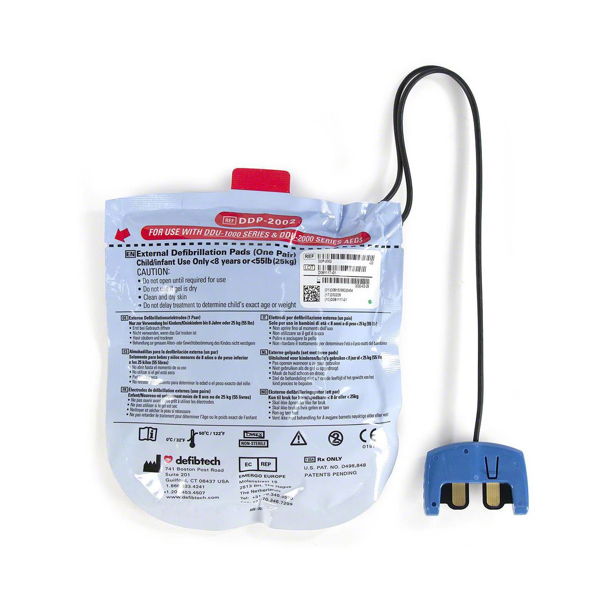 Lifeline VIEW/PRO Elektrodesett barn