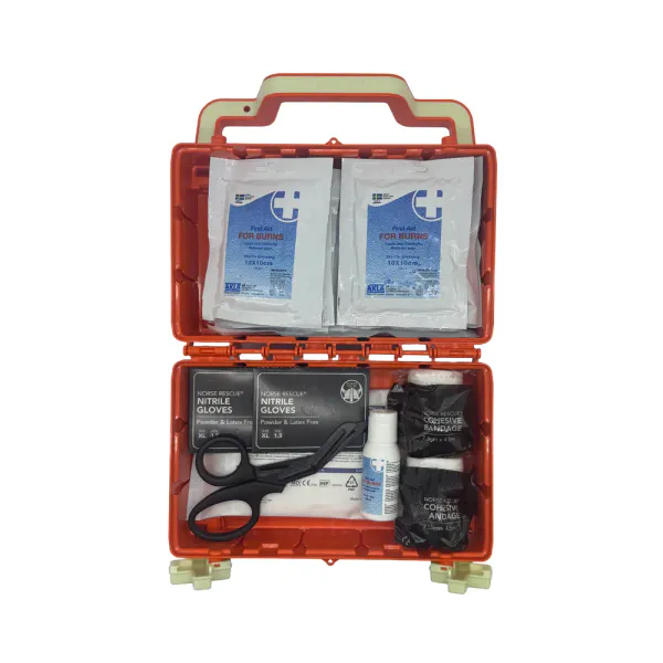 Hovedbilde Brannskadekoffert komplett Norsk Folkehjelp