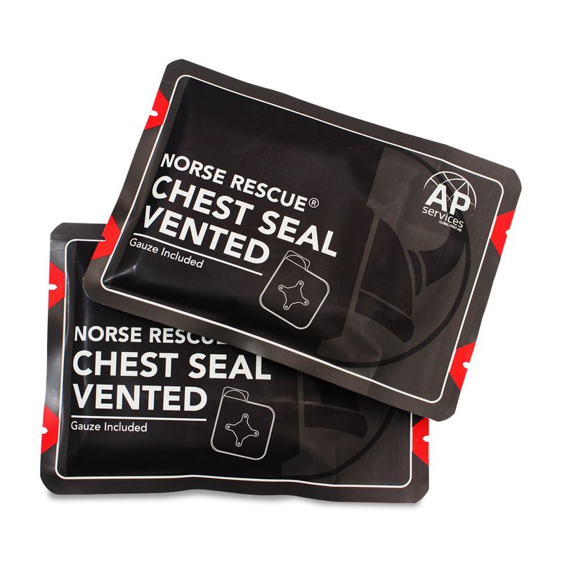 NORSE RESCUE Chest Seal med ventil